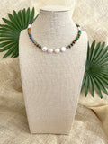 The Trinity Necklace - Rainbow Imperial Jasper