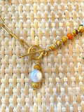 The Vida Necklace - Orange Jasper