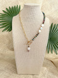 The Vida Necklace - Rainbow Jasper