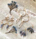 The Brinley Earring - Blue Sodalite