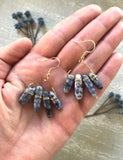 The Brinley Earring - Blue Sodalite