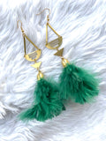 The Charlotte Earring - Emerald Green