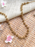 Chunky Gold Link Chain Layering Necklace