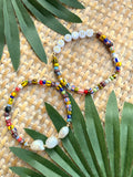 Colorful Seed Bead Stretch Bracelet Set