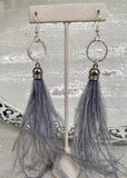 The Isla Earring - Gray