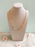 Oval Link Layering Chain Necklace