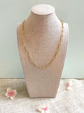 Paperclip Link Layering Chain Necklace