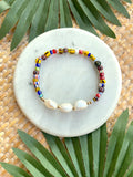 Colorful Seed Bead Stretch Bracelet Set