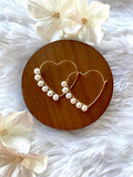 The Valentina Hoop - Pearl