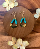 The Heishi Earring - Turquoise