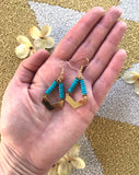 The Heishi Earring - Turquoise