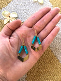 The Heishi Earring - Turquoise