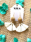 The Nailah Earring - White